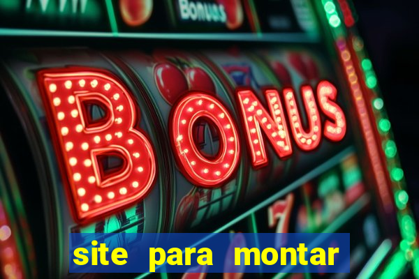 site para montar time de futebol